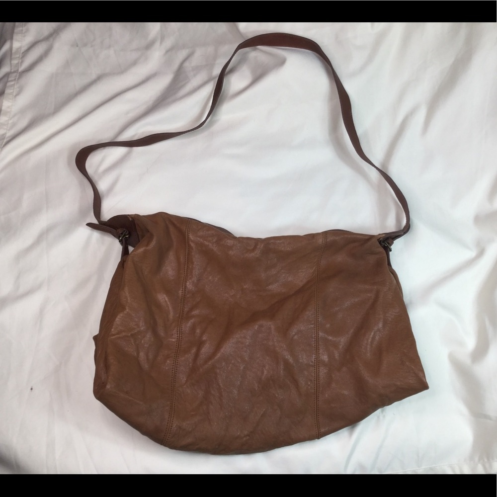 Vintage Mulberry Company Soft Leather Crossbody Handbag